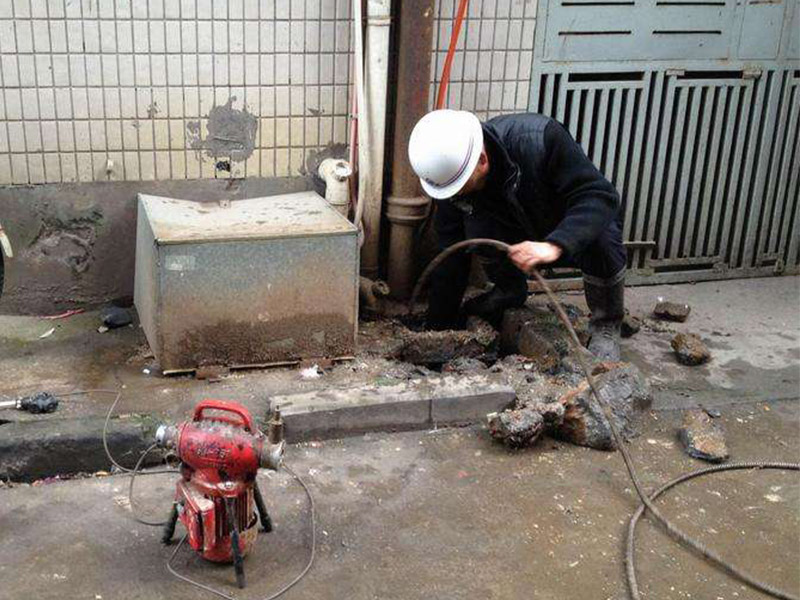 泊头疏通下水道-洗菜池疏通